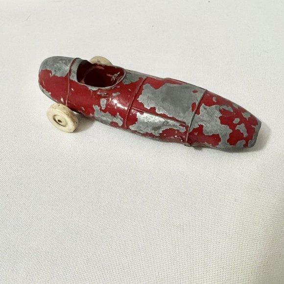 Vintage 1950’s S & E Diecast Toy Indy Red Racer Race Car Japan - Picture 3 of 7